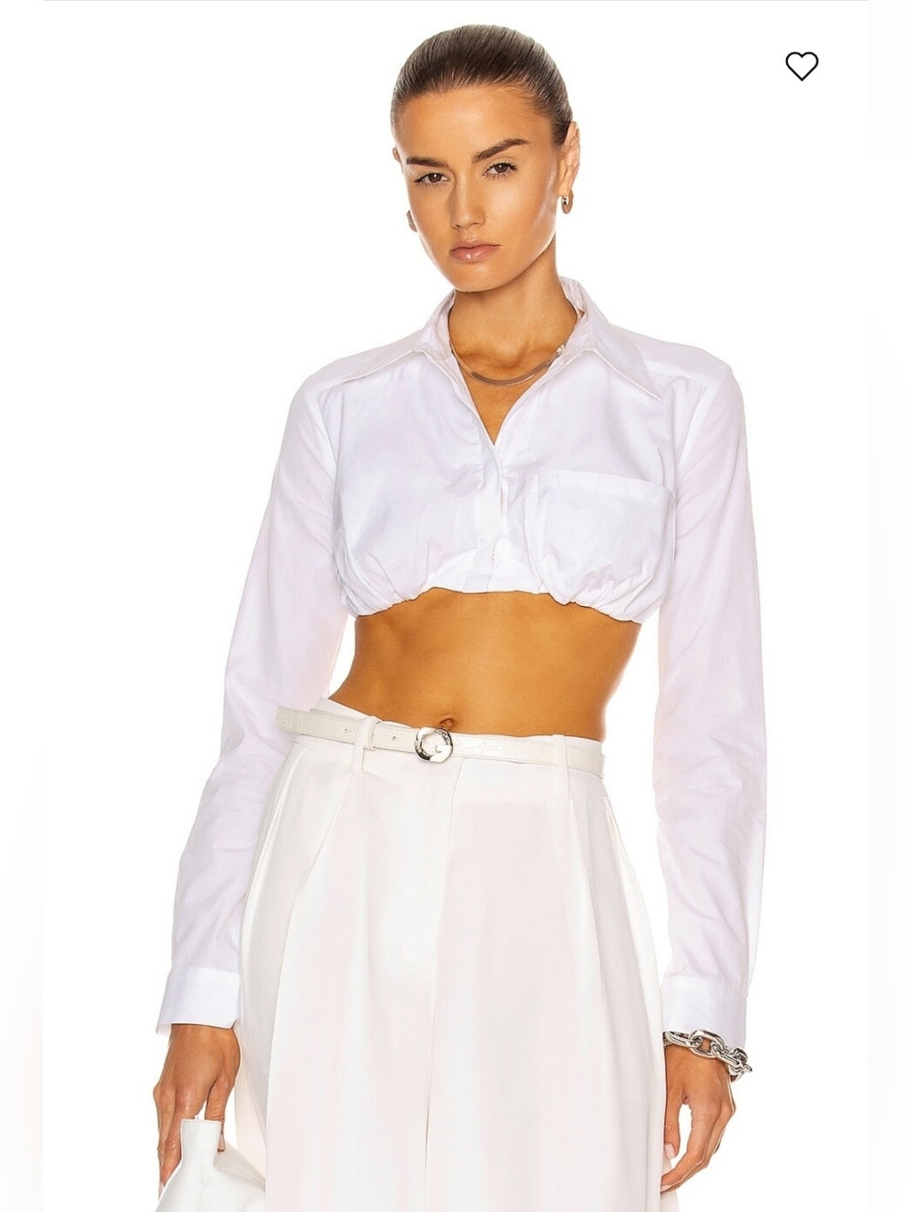 Christopher Esber built-in bra Cropped Top US0